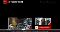 Desktop Screenshot of fonderie-vincent.com